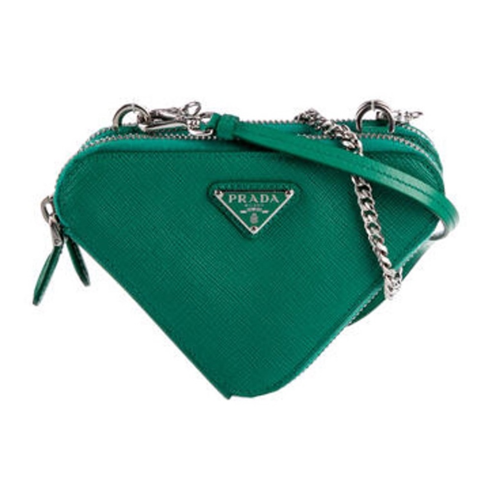 Prada Triangle Mini Bag Double Sided - image 3